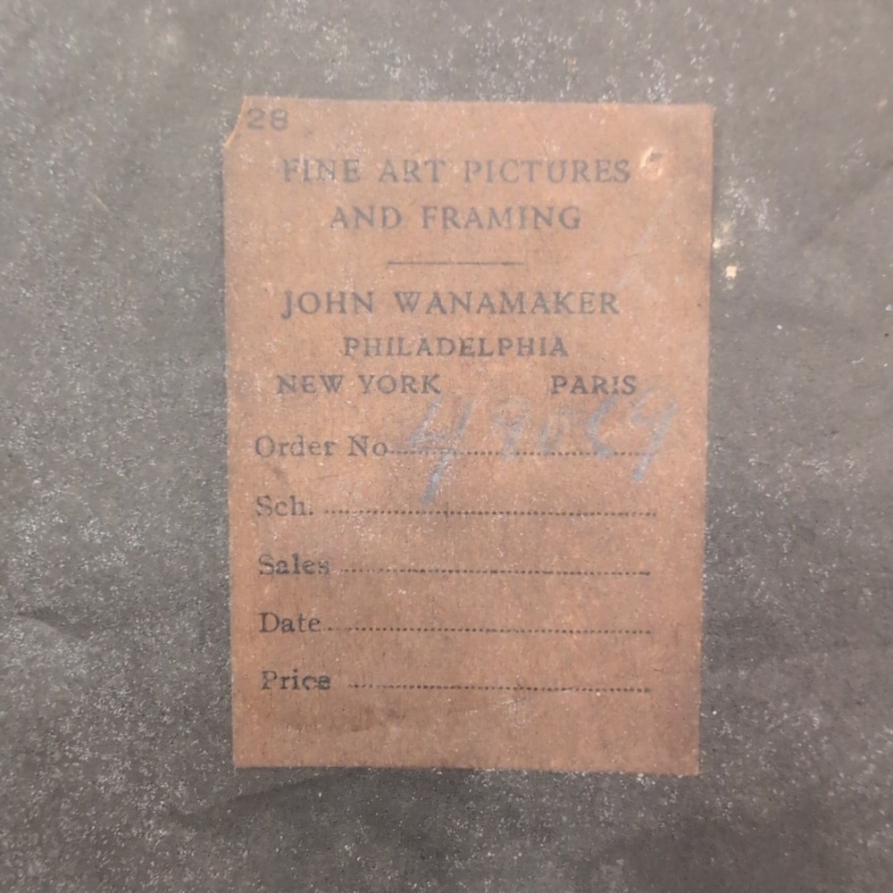 Antique 1907 Signed Mother & Child Portrait John Wanamaker Framed Photo PA - Picture 6 of 7
